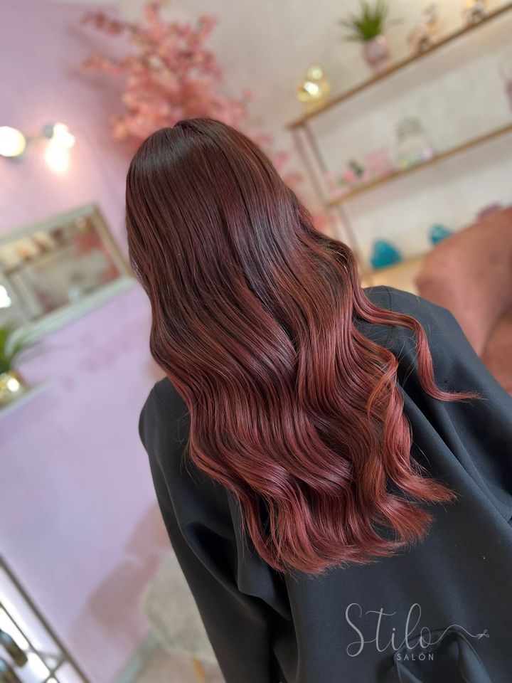 Fantasy color done at Stilo Salón, Roma Norte, Mexico City