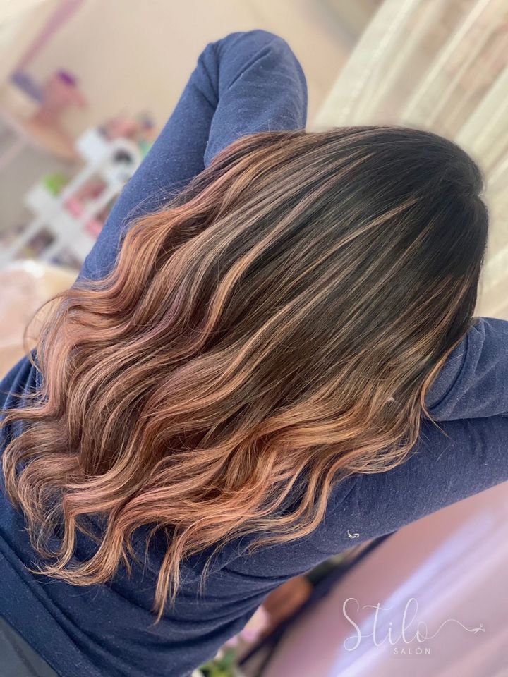 Fantasy color done at Stilo Salón, Roma Norte, Mexico City
